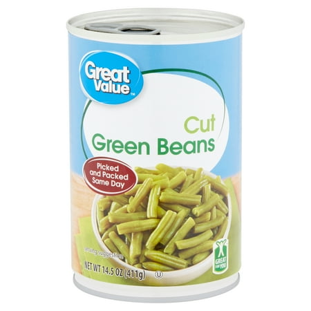 UPC 078742369440 - Great Value Cut Green Beans, 14.5 oz UPC 078742369440 - Great Value Cut Green Beans, 14.5 oz