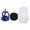Blue, variant on Suodoka Archery Shock Absorber Ball Noise Vibration Absorbing Bow Stabilizer Ball for Compound Recurve Bow Blue