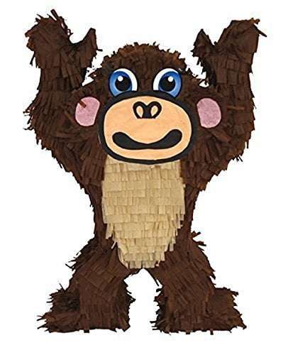 Aztec Imports Monkey Pinata, 20" Jungle - Zoo Party Game, Centerpiece Decoration and Photo Walmart.com