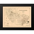 thumbnail image 2 of Plummer 14x11 Black Modern Framed Museum Art Print Titled - Pierce County Washington - Plummer 1890, 2 of 5