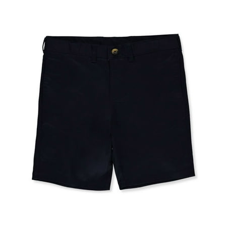 French Toast Boys 10-20 Husky Adjustable Waist Flat Front Stretch Twill Short