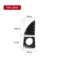 thumbnail image 3 of Real Bright Soft Car Interior Carbon Fiber Sticker DecorationCarbon Fiber Glove Box Switch Button Cover For LEXUS IS250 IS350 2006-2012Auto Car Protection Interior Accessories, 3 of 8