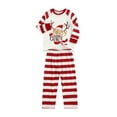 thumbnail image 2 of Faithtur Chemises de Nuit Col Rond Imprimé Wapitis Pantalons, 2 of 7