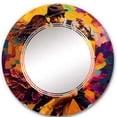 thumbnail image 3 of DESIGN ART Designart 'Salsa Dancers' Printed Music Wall Mirror 20in.x30in., 3 of 5
