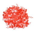thumbnail image 1 of Unique Bargains M6 Red Rubber Nipple Grease Fitting Dust Cap Bleeder Screw Cover for Car 100pcs, 1 of 3