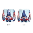 thumbnail image 6 of Uemuo Cute Gnomes in USA1 Pattern Women's Athletic Shorts High Waisted Running Shorts with Liner Pockets Gym Elastic Workout Shorts-XX-Large, 6 of 9