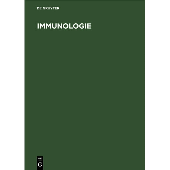 Immunologie, (Hardcover)