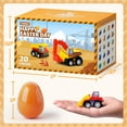 thumbnail image 2 of KY With Toys Inside-20 PCS Colorful Plastic Easter Eggs Filled with Toy Vehicles for Kids-Surprise Egg for Easter Egg Hunt, Basket Stuffers and Birthday Party Favors, 2 of 7