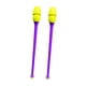 thumbnail image 1 of Mazas de gimnasia rítmica multifuncionales con palos de doble color. amarillo y violeta, 1 of 9