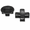 Metallic Black, variant on QXWPBV 2-Pack Magnetic Metal D-Pads for Xbox Elite Series 2 and Xbox One Elite Controller, Stainless Steel Directional Pad Replacement Buttons, Model 1797 and 1698, Gold