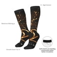 thumbnail image 4 of Fuzoiu 2025 Golden On New Year Print Adult Stockings,Crew Socks,Unisex Fashion Socks, Casual Sports Socks,Comfortable Crew Socks for Everyday Wear and Sports, 4 of 6