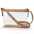 thumbnail image 2 of ibiyuan Clear Bag For Stadium Events, Clear Crossbody Bag, Transparent Purses Clear Zipper Pouches, 2 of 4
