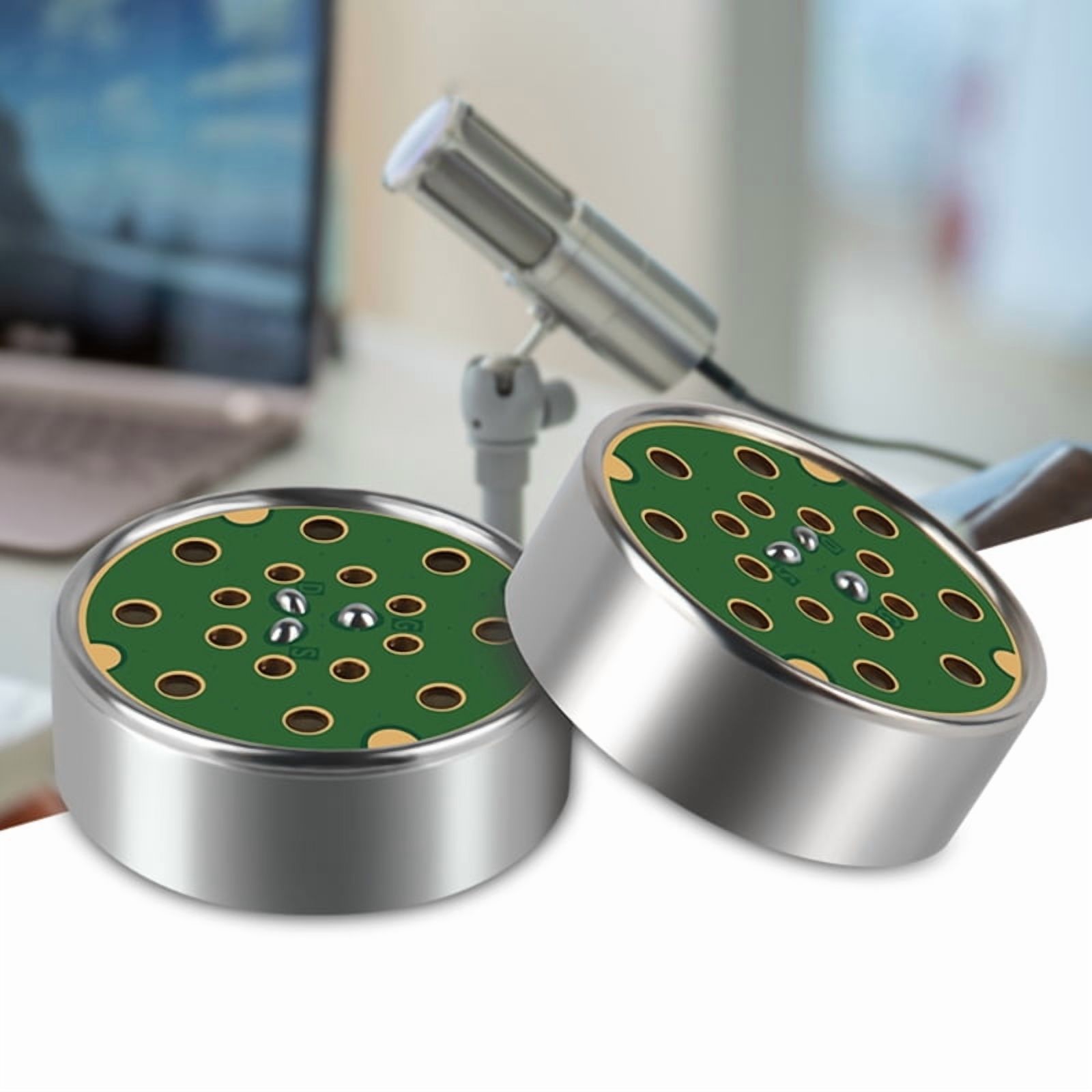 Durability Metal Electret Condenser Microphone with Enhances Sensitivity for Clear Sound in Any Setting Sound Pickup