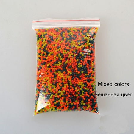 10000PCS/Bag Home Decor Pearl Shaped Crystal Soil Water Beads Bio Gel Ball For Flower Weeding Mud Grow Magic Jelly