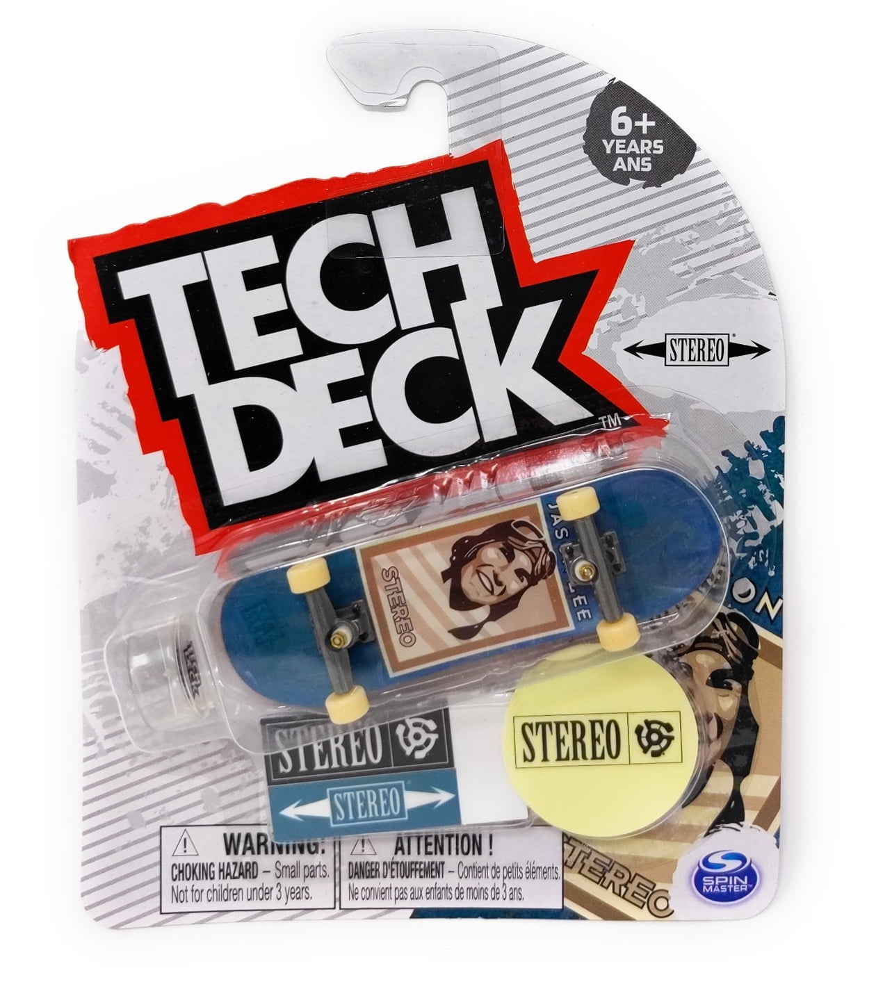 Tech Deck Stereo Skateboards Rare 2021 Series Jason Lee Aviator Complete  Fingerboard 