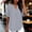 c01Gray, variant on JGGSPWM Women's Plain Short Sleeve Blouse, Casual Solid Color Top for Daily Wear, Ladies Fashion Clothes for All Seasons Blue XL