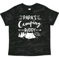 thumbnail image 3 of Inktastic Papas Camping Buddy Boys or Girls Toddler T-Shirt, 3 of 5