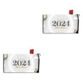 thumbnail image 3 of VONKY Add Of Color And Style To Outdoor Space Printed Spring Mailbox Cover Abstract Style Colorful Mailbox Cover Cloth YTYH2309097 2Set, 3 of 6