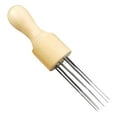 thumbnail image 2 of Punch Needles Tools Wooden Handle for Make Beautiful Felt Animals & Zulema Punzón de bordado, 2 of 8