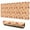 Orange Christmas Gingerbread, variant on Long Mouse Pads for Desk,Orange Christmas Gingerbread Man Pattern Desk Mats on Top Of Desks, Desk Mouse Pad Extra Large with 3mm Non-Slip Base and Stitched Edge for Gaming,Office,Work,Home 47.3x23.6in