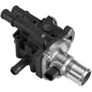 Coolant Housing Assembly Engine Coolant Thermostat Housing For Jaguar X Type 2002 2008 Replacement R 662085