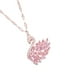 thumbnail image 5 of Collar de circón Gargantilla de moda Elegante Cadena para el cuello Collar en forma de cisne Joyas para el cuello Rosa, 5 of 6