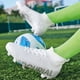 thumbnail image 4 of Zapatos de fútbol ultraligeros para hombre, zapatillas de fútbol, botas de fútbol para interior, con puntas largas, TF/FG, gran oferta, de alta calidad, 4 of 5