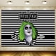 thumbnail image 3 of Banner de Beetlejuice It's Showtime, telón de fondo, película clásica de terror, decoraciones para fiestas de cumpleaños de Halloween y suministros para el hogar, vinilo, 3 of 4