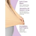 thumbnail image 4 of Stretch Is Comfort Women's Oh so Soft Long Sleeve Top | Adult Small- 3x, 4 of 5