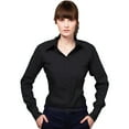 thumbnail image 2 of Kustom Kit Ladies Corporate Long Sleeve Oxford Shirt, 2 of 3