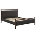 thumbnail image 6 of Ginny Queen Size Platform Bed Frame in Wenge Heathered Dark Gray, 6 of 10