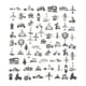 thumbnail image 1 of 70 piezas de colgantes de con forma de vehículo para elaborar Schumuck para pendientes de collar de, 1 of 8