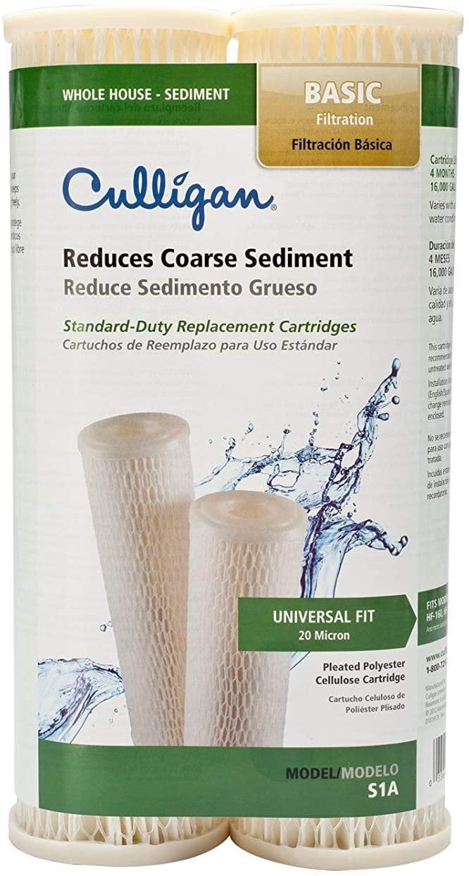 Culligan Water Whole House Standard Water Filter S1A - 16,000 Gallons - 3 Pack