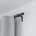 thumbnail image 3 of Umbra Zen 1" Window Curtain Rod 32-128" Black, 3 of 5