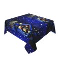 thumbnail image 2 of Wukai Christmas Night Waterproof Tablecloth for Kitchen Dining, Fits Square Tables for 2-4 Seats -60"x60", 2 of 7