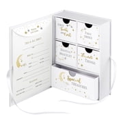 Lillian Rose Large Twinkle, Twinkle Baby Keepsake Box, White