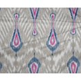 thumbnail image 4 of oneOone Polyester Lycra Fabric Big Motif Ikat Print Sewing Fabric BTY 56 Inch Wide, 4 of 4