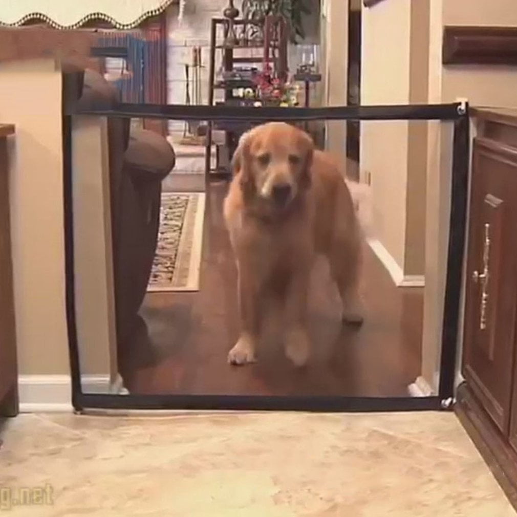 portable pet door guard