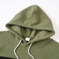 thumbnail image 4 of WILLBEST Sudaderas De Hombre Color Hoodie Otoño Invierno Moda Jersey Sudadera Casual Streetwear Cómodo Suave para Uso Diario XXXGrande, 4 of 7