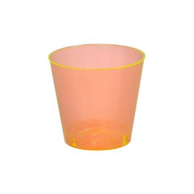 Fineline Settings 401-ORG Orange 1 Oz. Shot Glass