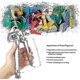 thumbnail image 2 of 3600psi Airless Spray Gun with Red Base and Yellow Nozzle - Compatible with Graco Wagner Titan Sprayer, 2 of 5
