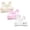 Pink 1PCS & White 1PCS & Beige 1PCS, variant on Aihuaihua Training Bras for Girls 7-8 Wireless Supportive Seamless Youth Sports Bra Stylish Push-Up Bras Designed for Teenagers