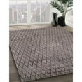 thumbnail image 3 of Ahgly Company Machine Washable Indoor Rectangle Industrial Modern Rosy Brown Pink Area Rugs, 2' x 4', 3 of 7