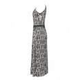 thumbnail image 4 of Ropa Playa Ocean Pacific para Mujer Vestido Largo Tirante Sin Manga Elastico Escote Tribal Negro Talla M, 4 of 4