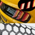 thumbnail image 5 of Black Perforated Headlight Wrap Self-Adhesive Cover 48 x 30cm Roll DIY, 5 of 7