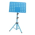 thumbnail image 4 of HILABEE Support de Partitions Réglable en Hauteur Portable Antidérapant Installation Simple Support de Livres de Musique Pliable pour Guitare de Groupe Ukulélé Violon Bleu, 4 of 9