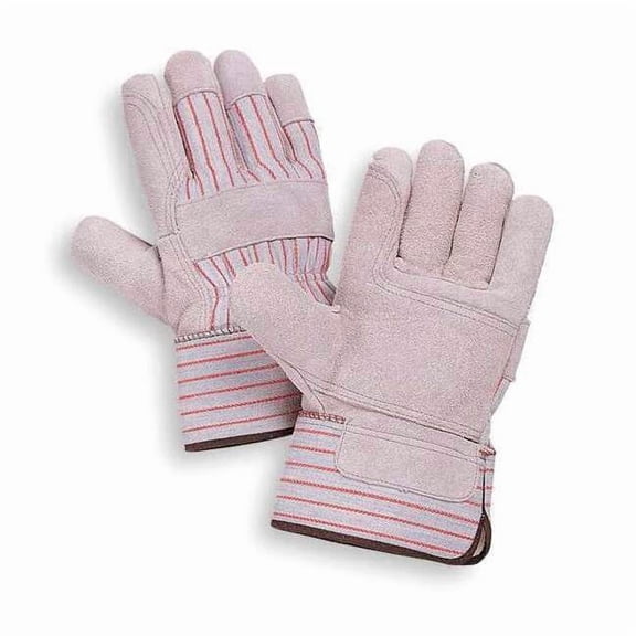 Condor Leather Gloves,Gray,L,PR 4YV44