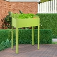 thumbnail image 3 of Topbuy Outdoor Elevated Garden Plant Stand Raised Garden Bed with Legs for Indoor and Outdoor Use 25" x13" x 31.5", 3 of 9