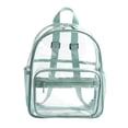 thumbnail image 4 of Mochila Transparente Transparente Bolsa de Almacenamiento Impermeable para Deportes Hombres Mujeres Verde Macarena bolso claro, 4 of 8