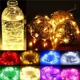 thumbnail image 3 of Guirnalda de luces LED de alambre de cobre de 1 m, 2 m, 3 m, 5 m, 10 m, 20 m y 30 m para decoración navideña, para árbol de Navidad, bodas y fiestas, 3 of 6